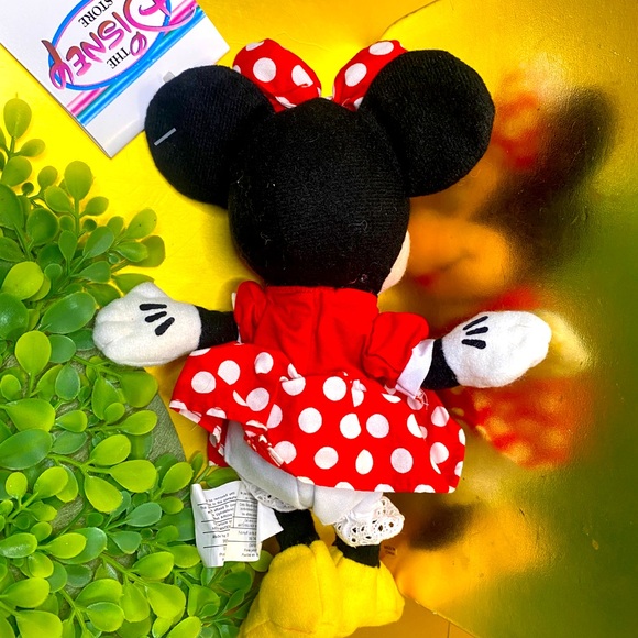 DISNEY EXCLUSIVE NWT VTG 90s CLASSIC MICKEY & MINNIE RETIRED BEAN BAG BAG PLUSH - Picture 11 of 11